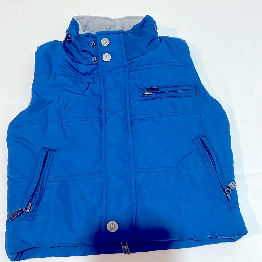 Silvian Heach kids PADDED JACKET WITH HOOD boys vest Size 3